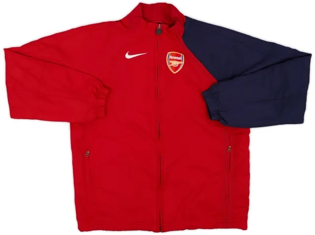 2004-05 Arsenal Nike Track Jacket - 8/10 - (L.Boys)