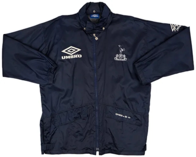 1994-95 Tottenham Umbro Hooded Rain Jacket - 5/10 - (S)