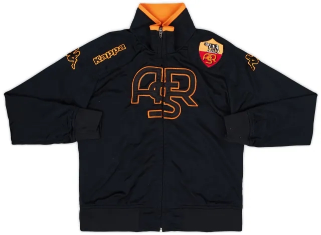 2011-12 Roma Kappa Track Jacket - 9/10 - (L.Boys)