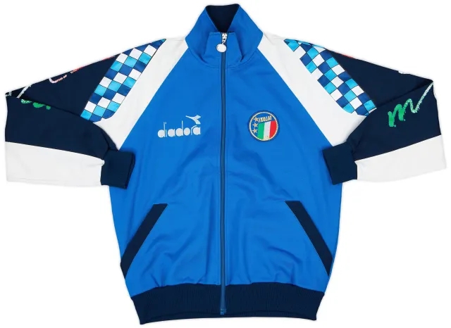 1990 Italy Diadora Track Jacket - 8/10 - (L)
