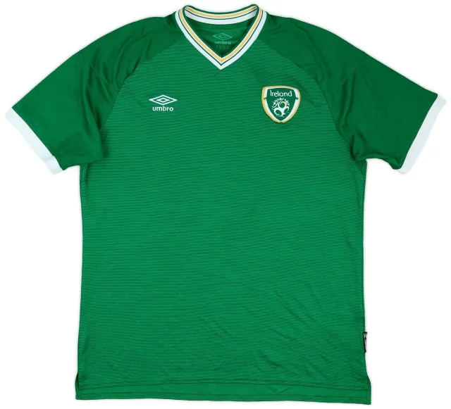 Umbro 2021-22 Ireland Home Shirt - 8/10 - (XL)