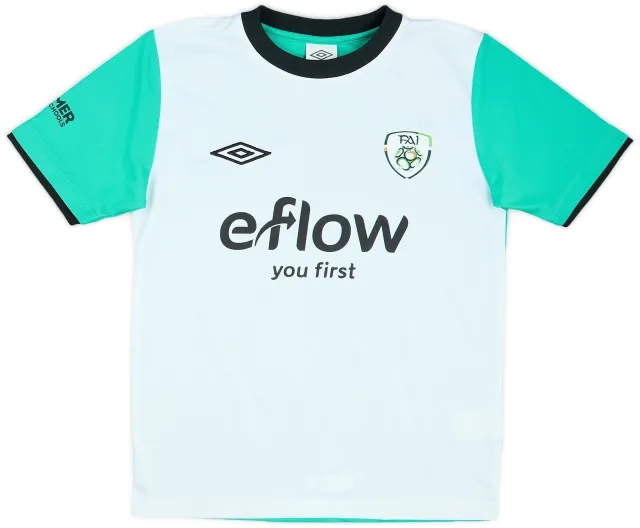 2012-14 Ireland Umbro 'Summer Soccer School' Training Shirt - 7/10 - (M.Boys)