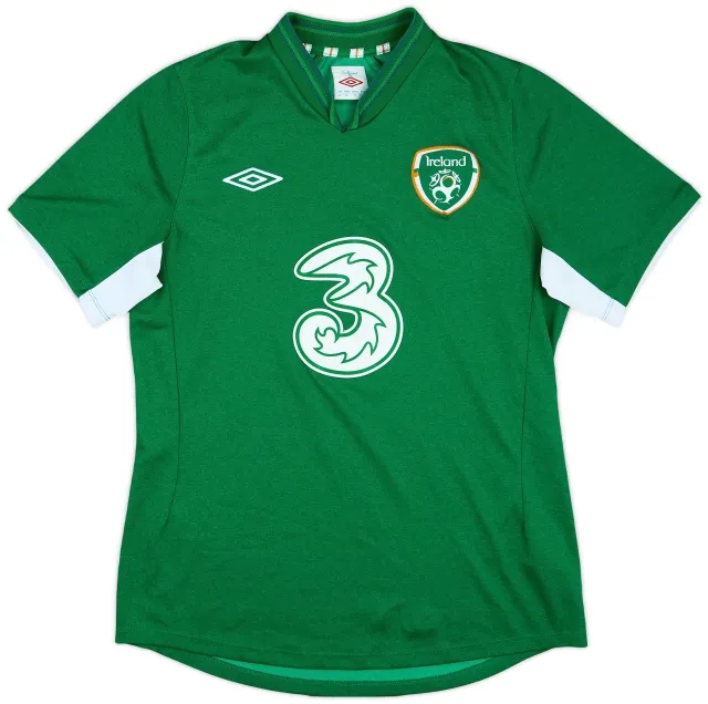 Umbro 2013-14 Ireland Home Shirt - 7/10 - (M)