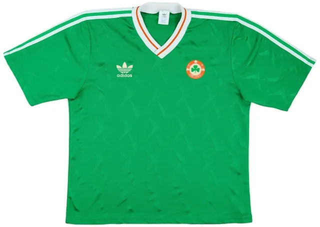 adidas 1990-92 Ireland Home Shirt - 7/10 - (L)