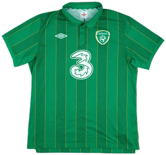 Umbro 2011-12 Ireland Home Shirt - 7/10 - (L)