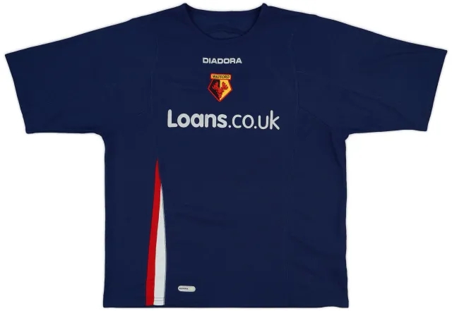 2006-07 Watford Diadora Training Shirt - 7/10 - (XL)