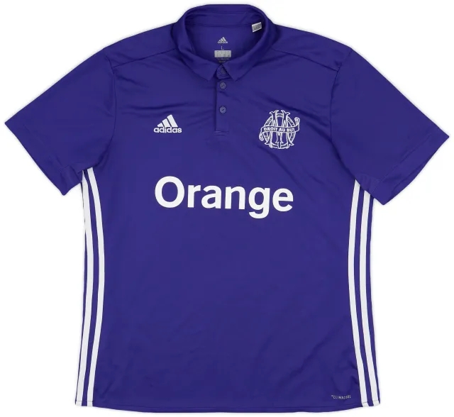 adidas 2017-18 Olympique Marseille Third Shirt - 7/10 - (L)