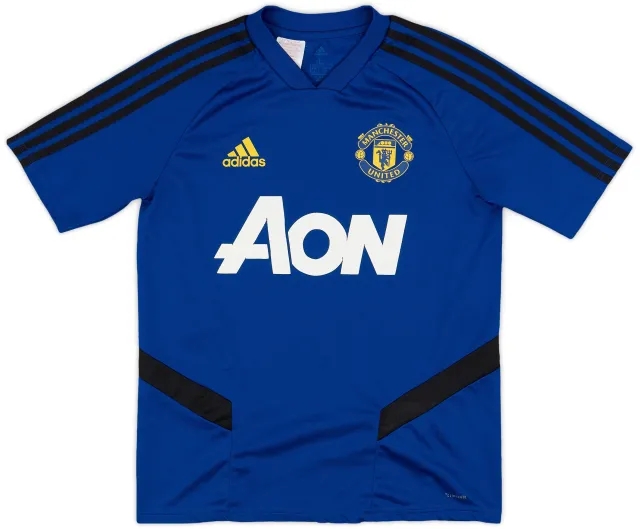 2019-20 Manchester United adidas Training Shirt - 5/10 - (L.Boys)