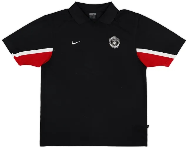 2003-04 Manchester United Nike Polo Shirt - 6/10 - (M)