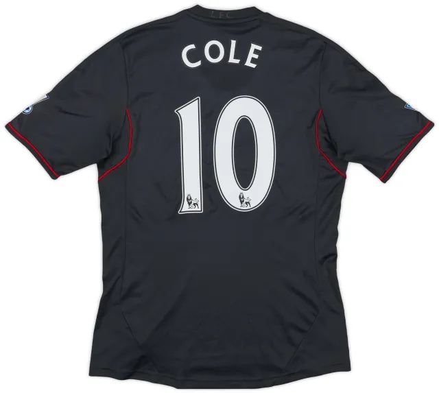 adidas 2011-12 Liverpool Away Shirt Cole #10 - 6/10 - (S)
