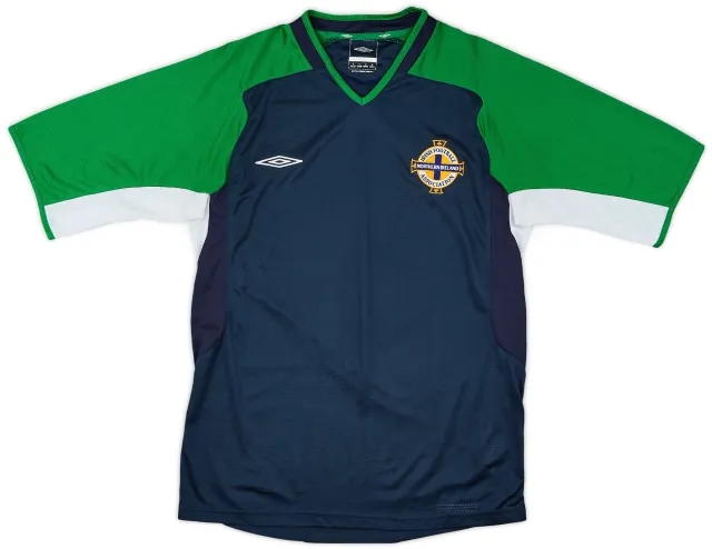 2009-10 Northern Ireland Umbro Training Shirt - 8/10 - (S)