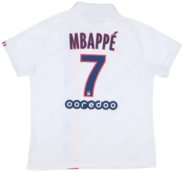 Nike 2019-20 Paris Saint-Germain Authentic Third Shirt Mbappe #7 - 7/10 - (XL)