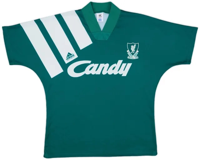 adidas 1991-92 Liverpool Away Shirt - 8/10 - (M/L)
