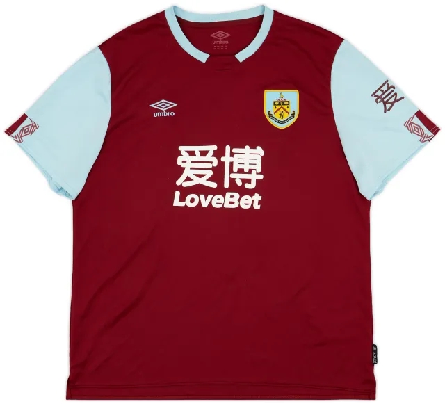 Umbro 2019-20 Burnley Home Shirt - 7/10 - (XXL)