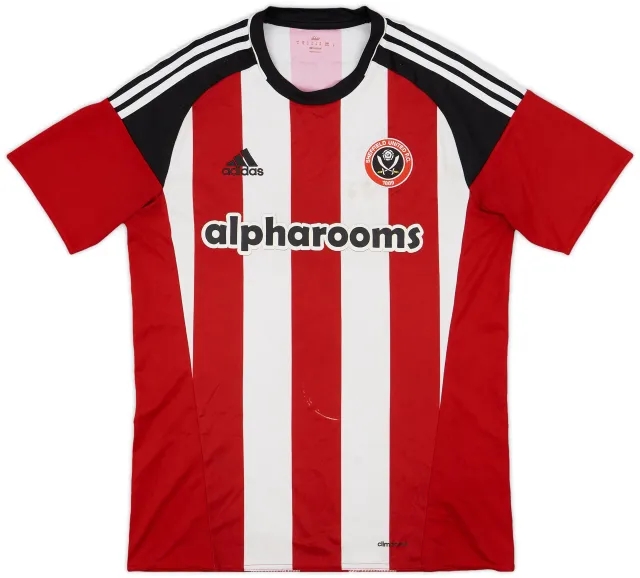adidas 2016-17 Sheffield United Home Shirt - 5/10 - (M)