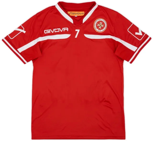2010-12 Malta Player Issue Givova Training Shirt #7 - 6/10 - (S)