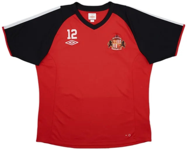 2010-11 Sunderland Player Issue Umbro Training Shirt #12 - 7/10 - (XL)