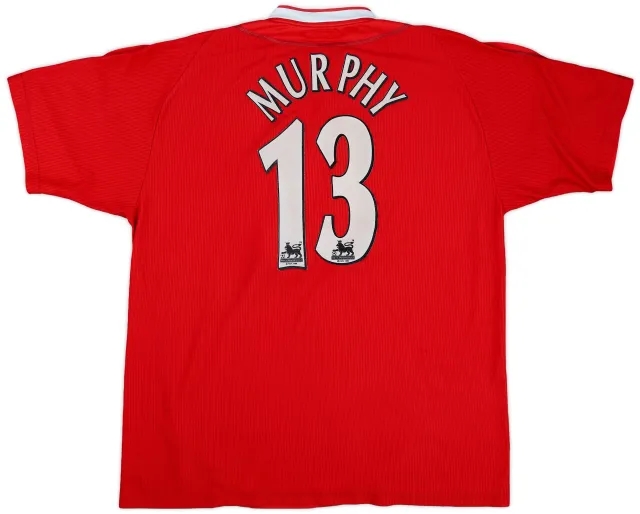 Reebok 2002-04 Liverpool Home Shirt Murphy #13 - 8/10 - (L)
