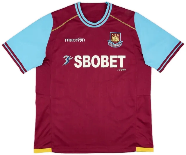 Macron 2011-12 West Ham Home Shirt - 5/10 - (XL)