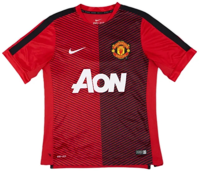 2014-15 Manchester United Nike Training Shirt - 8/10 - (M)