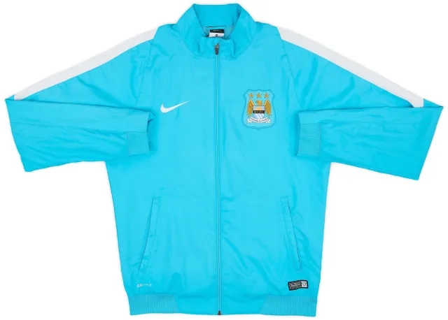 2015-16 Manchester City Nike Track Jacket - 7/10 - (M)
