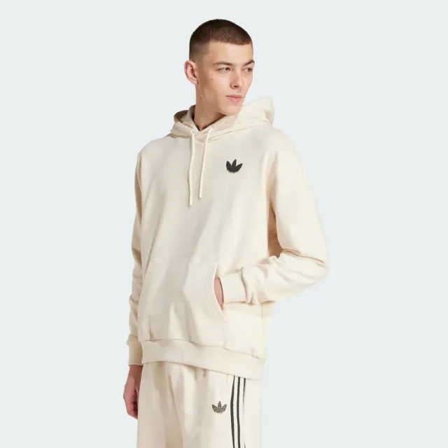 Adidas Originals Skeleton Hoodie In Wonder White