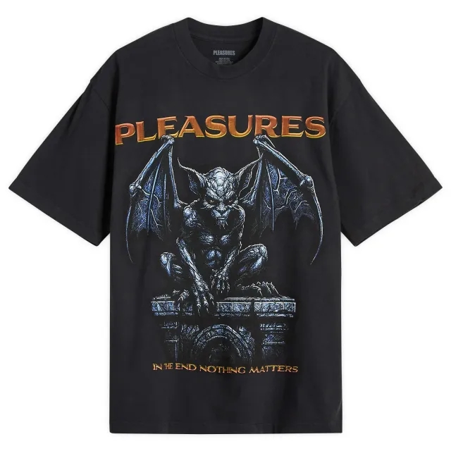Pleasures Men's Gargoyle T-Shirt Black Edge