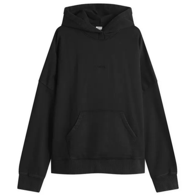 Won Hundred Men's Staff Hoodie Washed Black