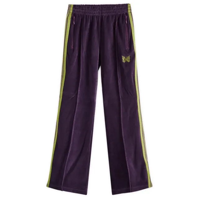 Needles Women's Boot-Cut Track Pant Purple