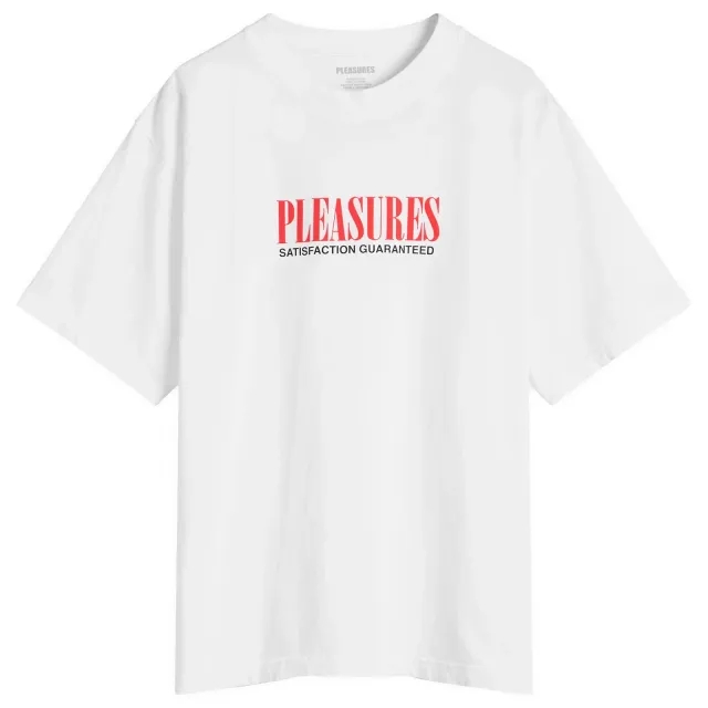 Pleasures Men's Satisfaction T-Shirt White
