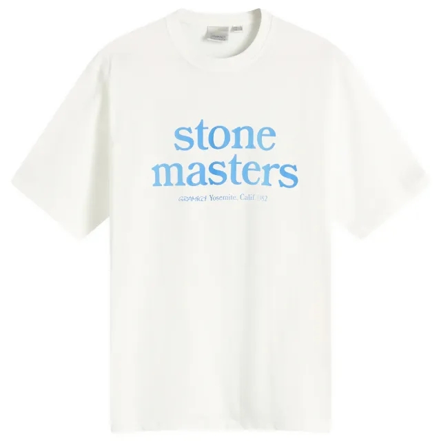 Gramicci Men's Stonemasters T-Shirt White