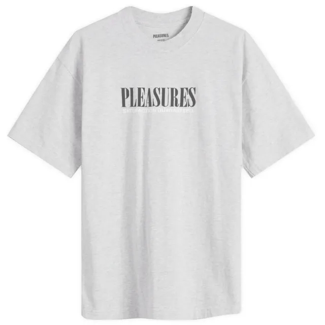 Pleasures Men's Satisfaction T-Shirt Grey