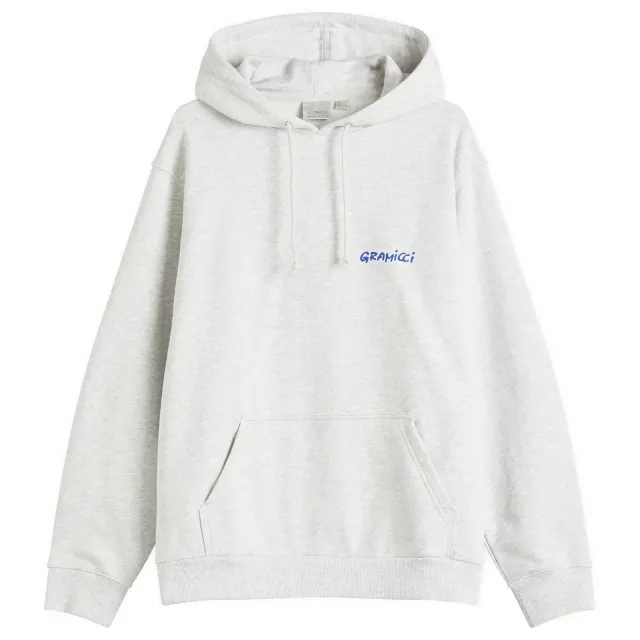 Gramicci Men's Snail Hooded Swatshirt Heather Ash