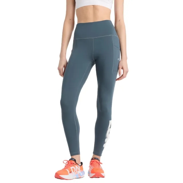 New Balance London Edition Sleek Pocket High Rise 25 Inch Women's Tights - SS25