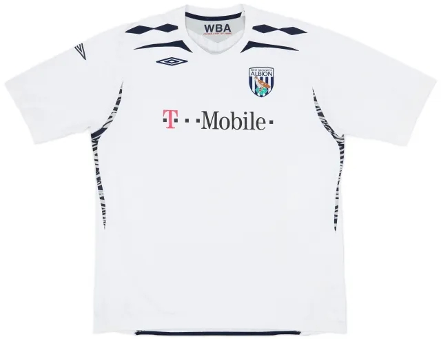 Umbro 2007-08 West Brom Away Shirt - 8/10 - (XXL)