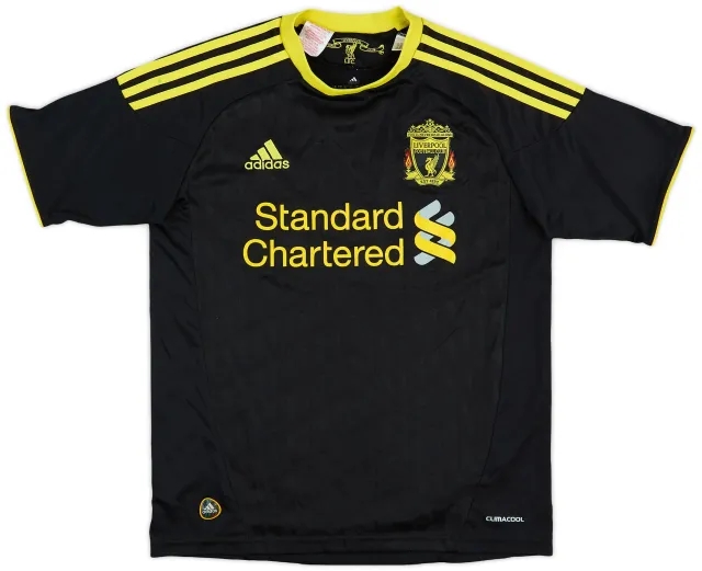 adidas 2010-11 Liverpool Third Shirt - 5/10 - (XL.Boys)
