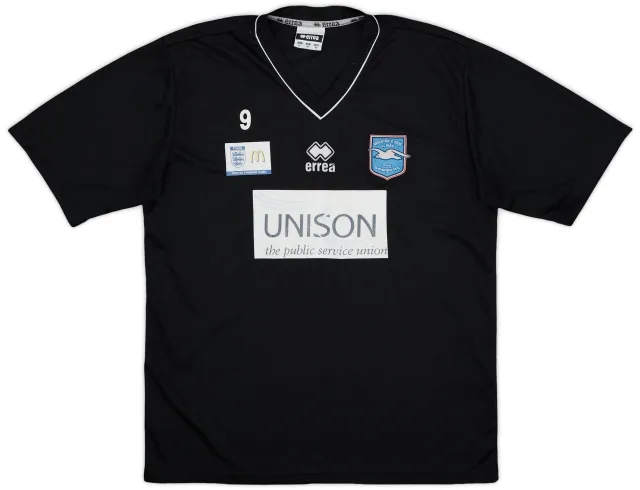2010-11 Brighton Errea Player Issue Training Shirt #9 - 6/10 - (M)