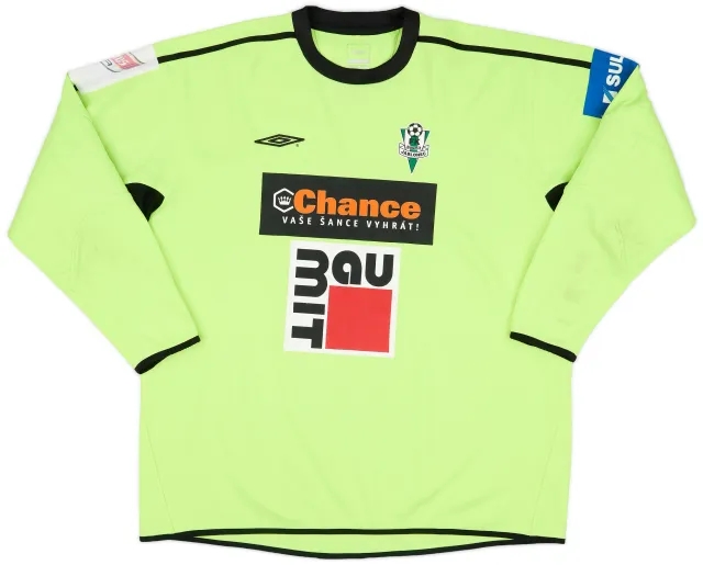 Umbro 2010-11 FK Jablonec Player Issue GK Shirt #1 - 9/10 - (XXL)