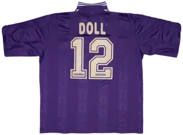 adidas 1997-98 Anderlecht Match Issue Away Shirt Doll #12