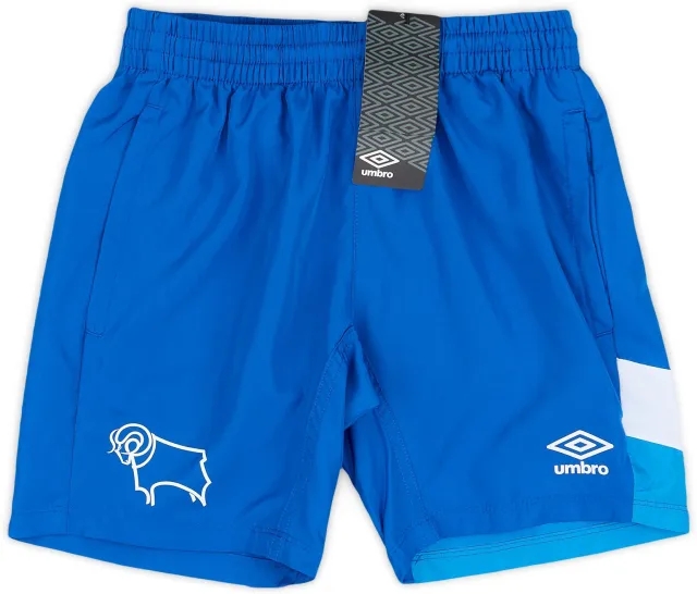 2018-19 Derby County Umbro Training Shorts (S.Kids)