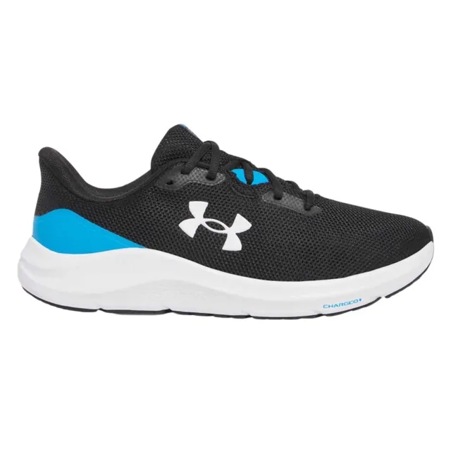Men's  Under Armour  Pursuit 4 Running Shoes Black / Electric Blue / White 6 (EU 40)
