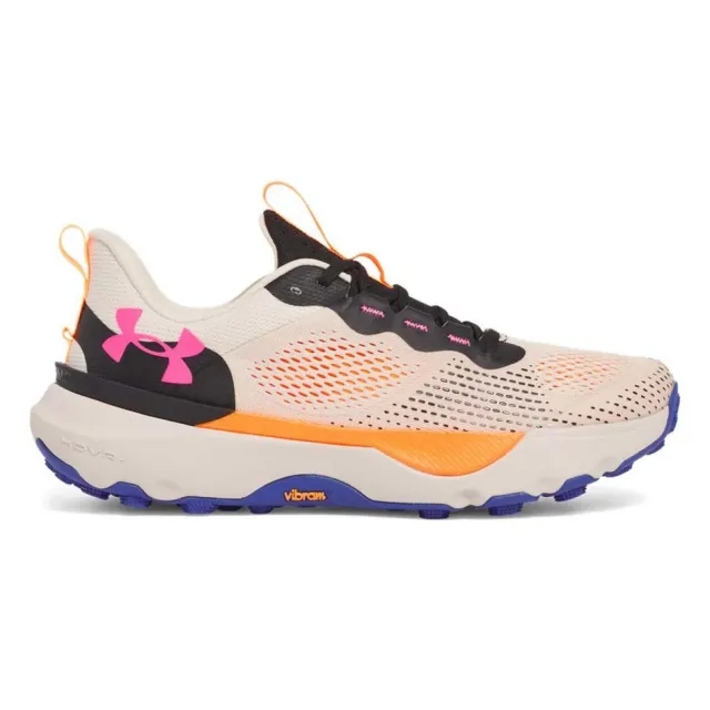 Under Armour  Infinite Pro Unisex Trail Running Shoes Ivory Dune / Ivory Dune / Aero Pink 11.5