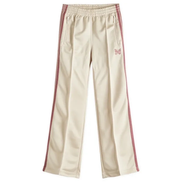 Needles Women's Boot-Cut Track Pant Ivory