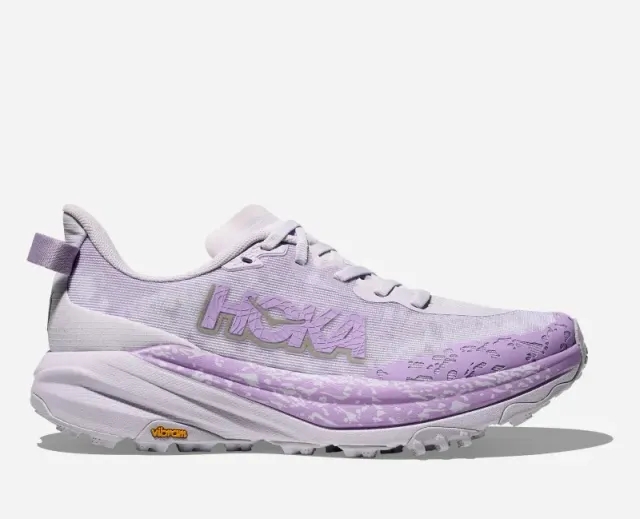 Hoka One One HOKA Women's Speedgoat 6 Trail Shoes in Starlight Glow/Aster Flower