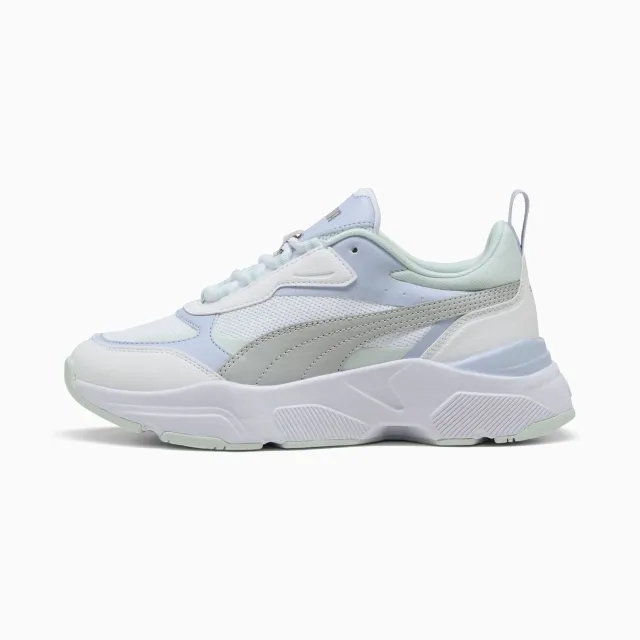 PUMA Cassia Women's Trainers, White/Cool Light Grey/Cool Weather