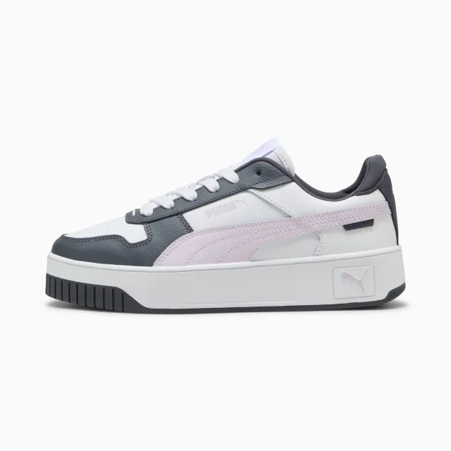 PUMA Carina Street Sneakers Women, White/Lilac Frost/Galactic Grey