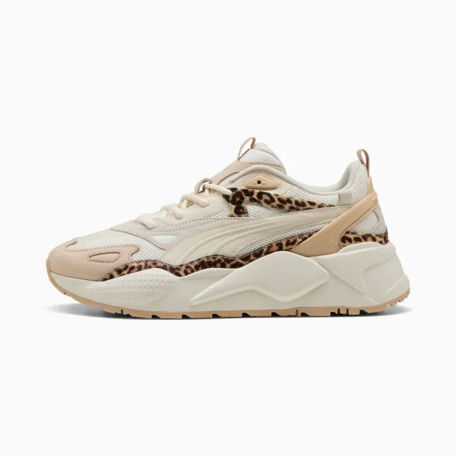 PUMA RS-X Efekt Leo Sneakers Unisex, Warm White/Alpine Snow
