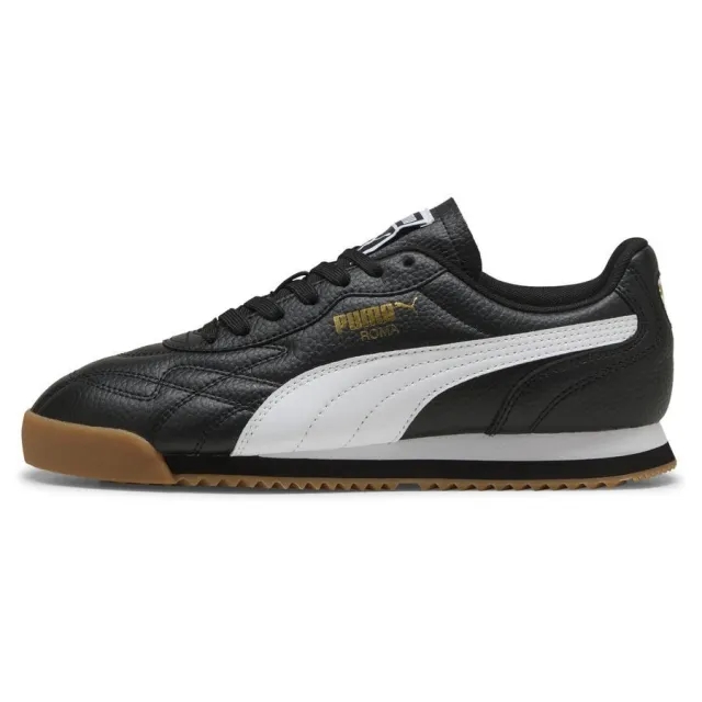 PUMA Roma Anniversario Sneakers, Black/White/Gold