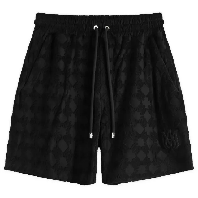 AMIRI Men's MA Quad Toweling Shorts Black