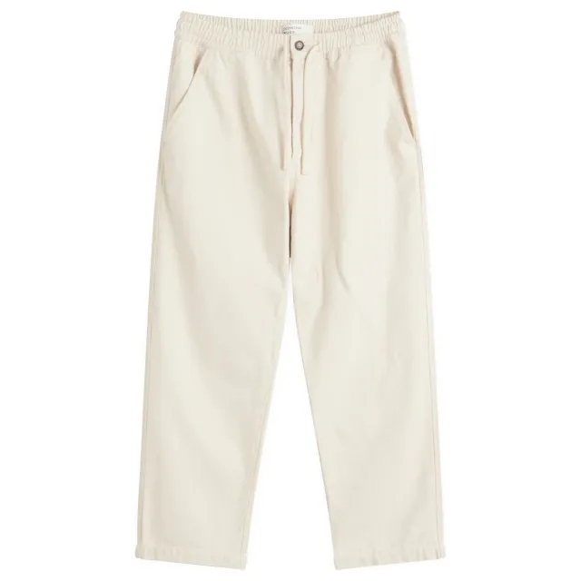 Universal Works Men's Recycled Cotton Hi Water Trouser Ecru